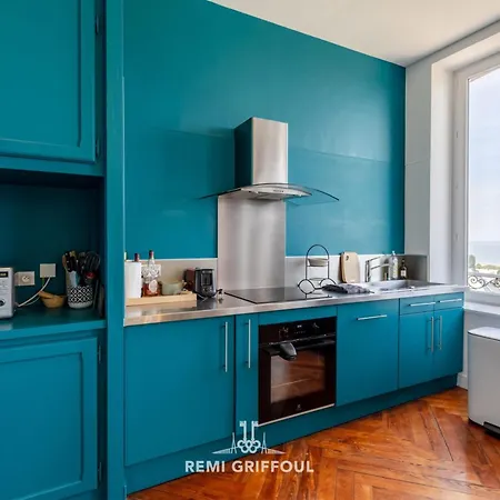 La Tour De L'estuaire Sea View & Shared Garden 6 Guests Сasa de vacaciones Honfleur