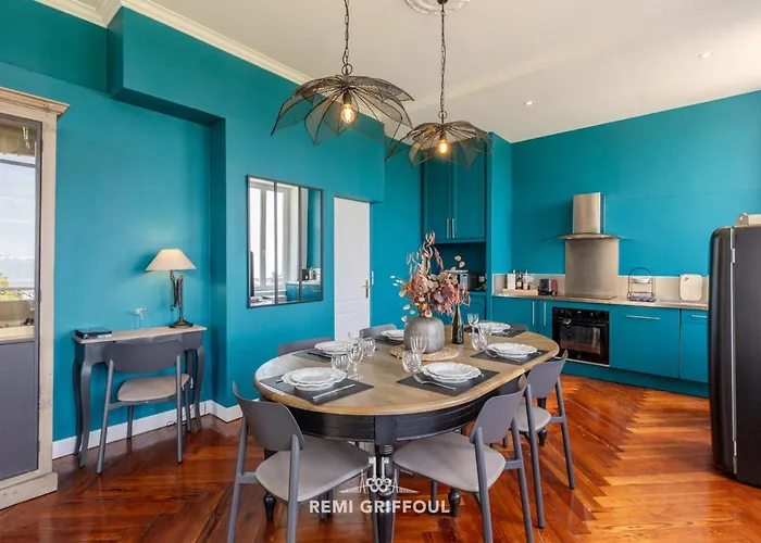 La Tour De L'estuaire Sea View & Shared Garden 6 Guests Дом отдыха Онфлёр